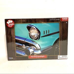 New Kings We Cool 1000 Piece Premium  Puzzle "HOT ROD HEADLIGHT"  20" X 27"